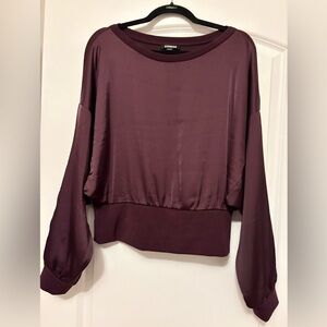Express Women's Purple Top